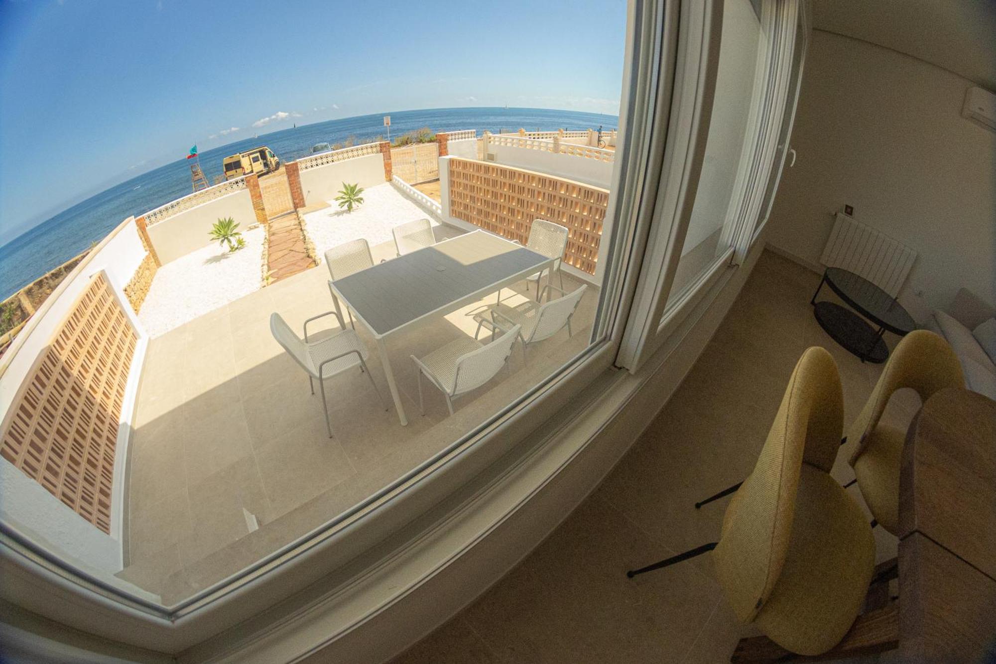 Vistas Y Terraza Panoramica Frente Al Mar En Denia, Las Rotas المظهر الخارجي الصورة